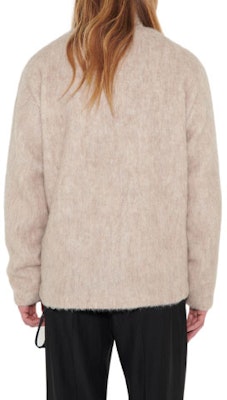 OUR LEGACY SS23 Cárdigan Suéter de Mohair con Cuello en V Color Camel M4226CA Lookbook OUR LEGACY SS23 Cárdigan Suéter de Mohair con Cuello en V Color Camel M4226CA