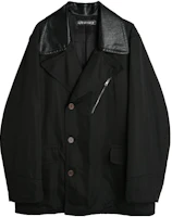 Our Legacy SS23 Single-Breasted Jacket Black Outerwear M4221SCB Our Legacy SS23 Single-Breasted Jacket Black Outerwear M4221SCB