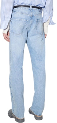 OUR LEGACY SS24 Jeans Corte Vintage Recto Azul Claro Denim Hombre. M2245FH Details for OUR LEGACY SS24 Jeans Corte Vintage Recto Azul Claro Denim Hombre. M2245FH