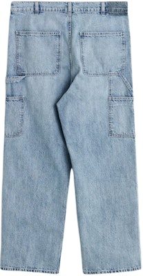 OUR LEGACY SS24 Jeans Carpenteros Hombre Azul Denim de Tiro Alto y Pierna Ancha M2245JS Lookbook OUR LEGACY SS24 Jeans Carpenteros Hombre Azul Denim de Tiro Alto y Pierna Ancha M2245JS