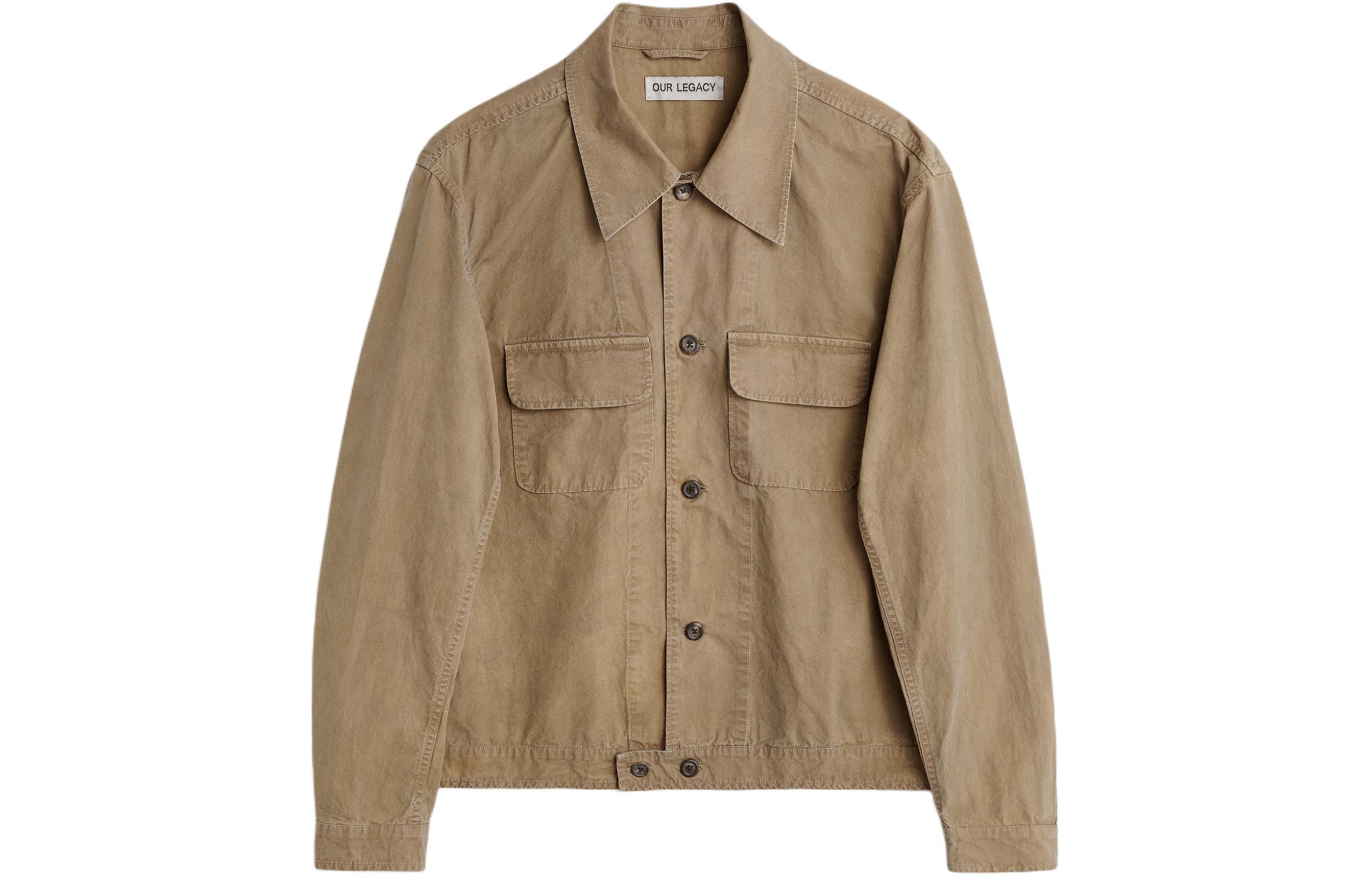 OUR LEGACY SS24 Loose Fit Pocket Jacket  Light Brown M2242MD