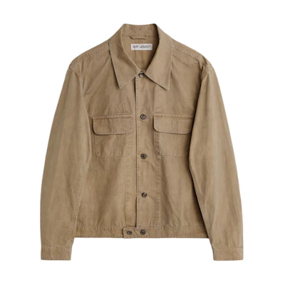 OUR LEGACY SS24 Loose Fit Pocket Jacket Light Brown M2242MD