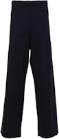 OUR LEGACY SS24 Navy Blue Relaxed Straight Knit Pants for Men M2246RR-NAVY BLUE OUR LEGACY SS24 Navy Blue Relaxed Straight Knit Pants for Men M2246RR-NAVY BLUE