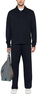 OUR LEGACY SS24 Pantalones de Punto Azul Marino Rectos y Holgados para Hombre M2246RR-NAVY BLUE Lookbook OUR LEGACY SS24 Pantalones de Punto Azul Marino Rectos y Holgados para Hombre M2246RR-NAVY BLUE