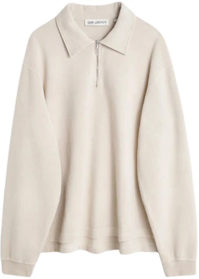 Our Legacy 男士輕砂色SS24純色羅紋針織袖口衛衣 M2246LG Buy Our Legacy 男士輕砂色SS24純色羅紋針織袖口衛衣 M2246LG