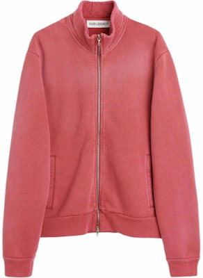 OUR LEGACY SS25 粉色拉链长袖夹克 M2256MR Order OUR LEGACY SS25 粉色拉链长袖夹克 M2256MR