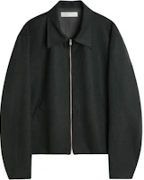 Our Legacy SS25 Minimalist Loose Fit Zip-Up Jacket Charcoal Gray Men’s M2250MP Our Legacy SS25 Minimalist Loose Fit Zip-Up Jacket Charcoal Gray Men’s M2250MP