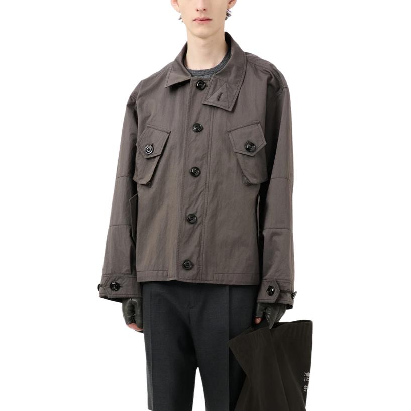 OUR LEGACY SS25 Minimalist Pocket Loose Fit Jacket Brown M2251SOSE