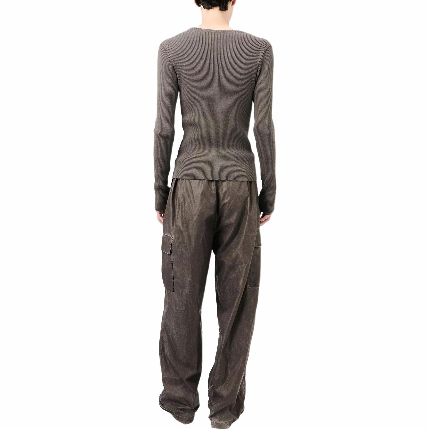 Shop OUR LEGACY SS25 Celana Santai Laki-Laki Coklat Mid-Rise Washed Finish. M2254WA