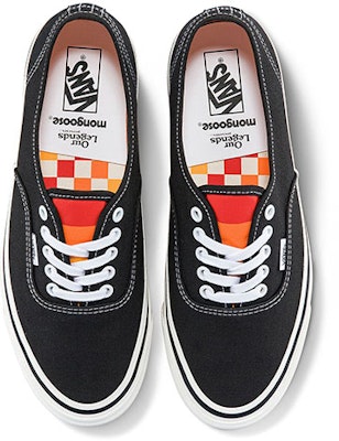Our Legends x Vans Authentic 44 DX '蒙戈斯-黑色' VN0A4BVYBLK Lookbook Our Legends x Vans Authentic 44 DX '蒙戈斯-黑色' VN0A4BVYBLK