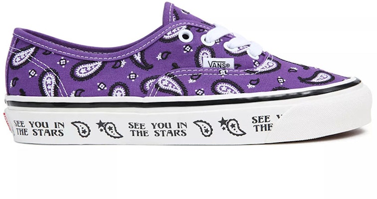 Our Legends x Vans Authentic 44 DX '红貂-紫色佩斯利'运动鞋 VN0A7Q5CPRP Lookbook Our Legends x Vans Authentic 44 DX '红貂-紫色佩斯利'运动鞋 VN0A7Q5CPRP