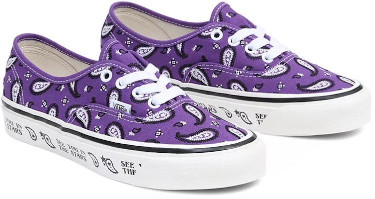 Our Legends x Vans Authentic 44 DX '红貂-紫色佩斯利'运动鞋 VN0A7Q5CPRP Shop Our Legends x Vans Authentic 44 DX '红貂-紫色佩斯利'运动鞋 VN0A7Q5CPRP