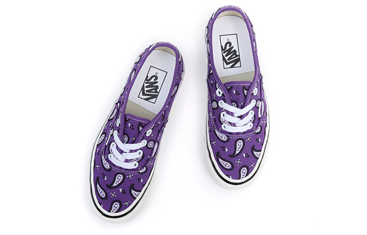 Details for Our Legends x Vans Authentic 44 DX  "マングース紫ペイズリー" VN0A7Q5CPRP