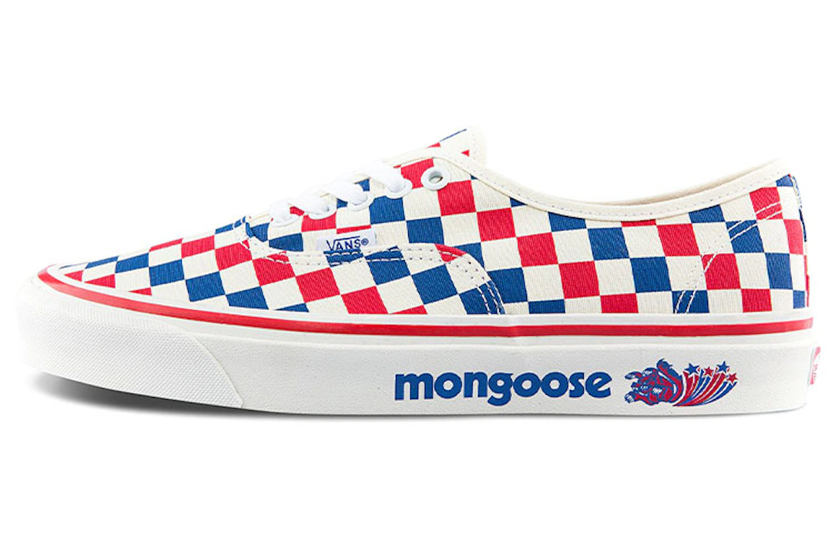 Our Legends x Vans Authentic 44 DX 'Mongoose - Red Blue Checkerboard'
