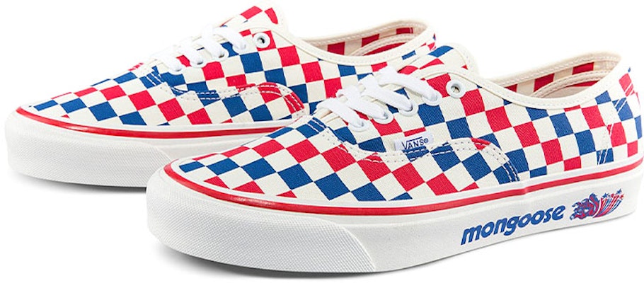 Our Legends x Vans Authentic 44 DX 'Mongoose - Red Blue Checkerboard' VN0A4BVYRDB Order Our Legends x Vans Authentic 44 DX 'Mongoose - Red Blue Checkerboard' VN0A4BVYRDB