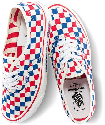Our Legends x Vans Authentic 44 DX 'Mongoose - Red Blue Checkerboard' VN0A4BVYRDB Shop Our Legends x Vans Authentic 44 DX 'Mongoose - Red Blue Checkerboard' VN0A4BVYRDB