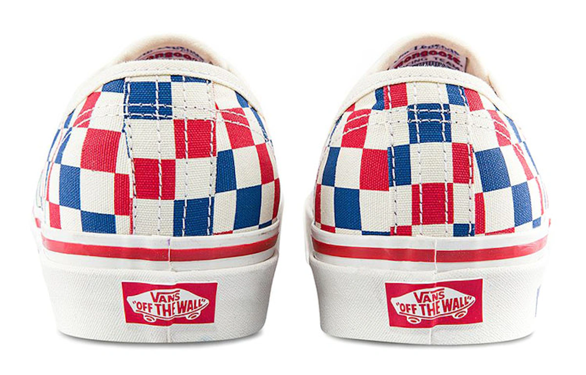 Our Legends x Vans Authentic 44 DX 'Mongoose - Red Blue Checkerboard'