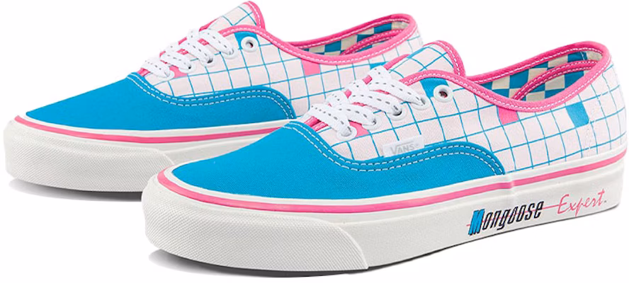 Our Legends x Vans Authentic 44 DX 'Mongoose - Turquoise Pink Checkerboard' VN0A7Q5CFZP Order Our Legends x Vans Authentic 44 DX 'Mongoose - Turquoise Pink Checkerboard' VN0A7Q5CFZP