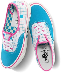 Our Legends x Vans Authentic 44 DX 'Mongoose - Kotak-kotak Turquoise Pink' VN0A7Q5CFZP Shop Our Legends x Vans Authentic 44 DX 'Mongoose - Kotak-kotak Turquoise Pink' VN0A7Q5CFZP