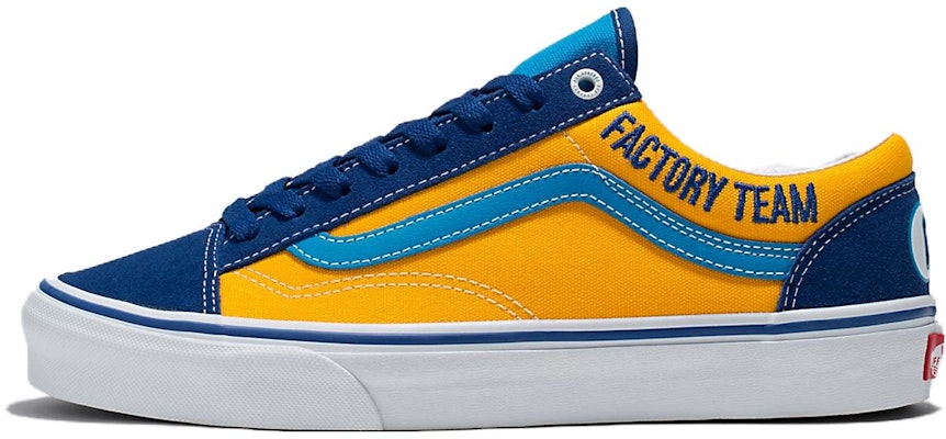 Vans style store 36 blue yellow