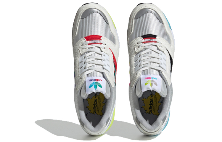 Shop adidas originals ZX 8000 輕便防滑 低筒運動休閒鞋 柏林牆主題鞋盒套裝