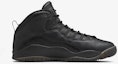 Shop OVO 联名 Air Jordan 10 复刻版 '黑色' 2014 456934-295