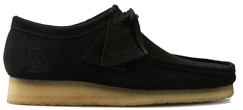 OVO x Clarks Wallabee 'Black' 261-37389