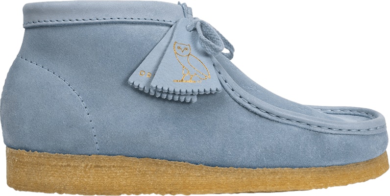 Buy OVO x Clarks Wallabee Light Blue 261 37391 Novelship