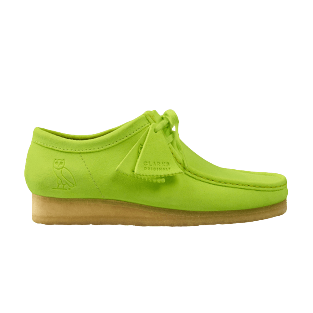 OVO x Clarks Wallabee 'Lime Suede' 261-49520