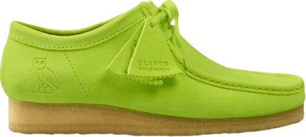 OVO x Clarks Wallabee 'Lime Suede' 261-49520 OVO x Clarks Wallabee 'Lime Suede' 261-49520