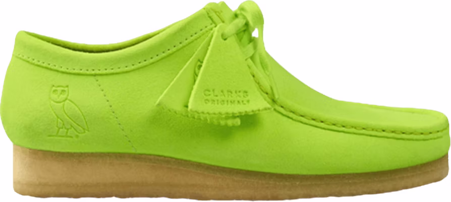 OVO x Clarks Wallabee ''Suède Citron Vert'' 261-49520 Buy OVO x Clarks Wallabee ''Suède Citron Vert'' 261-49520