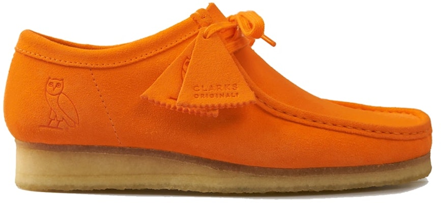 Buy OVO x Clarks Wallabee Orange 261 37390 Novelship