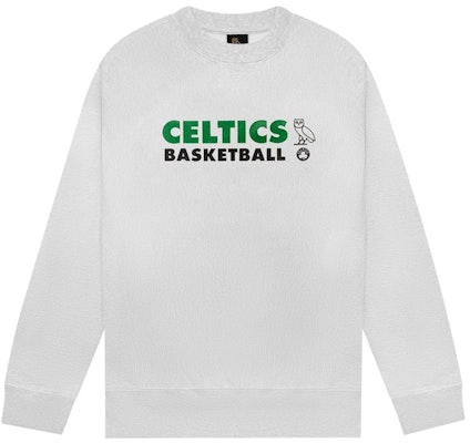OVO x NBA Celtics Crewneck Heather Grey Buy OVO x NBA Celtics Crewneck Heather Grey