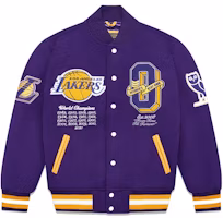 OVO x NBA Lakers Varsity Jacket Purple OVO x NBA Lakers Varsity Jacket Purple