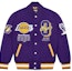Buy OVO x NBA Lakers Varsity Jacket Purple