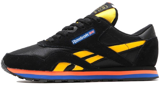 P.E Nation x Reebok 經典尼龍 舒適耐磨跑步鞋 男女款 黑黃 Buy P.E Nation x Reebok 經典尼龍 舒適耐磨跑步鞋 男女款 黑黃