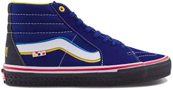 PA'DIN MUSA x Vans Skate SK8-HI 'MUSA BIRU' VN0A5FCCCJE Order PA'DIN MUSA x Vans Skate SK8-HI 'MUSA BIRU' VN0A5FCCCJE