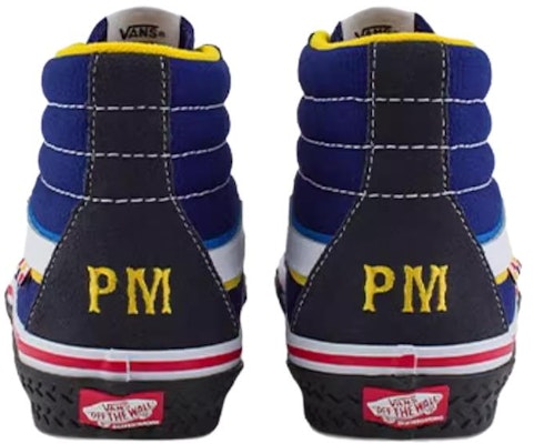 파딘 무사 x 반스 스케이트 SK8-HI '무사 블루' VN0A5FCCCJE Shop 파딘 무사 x 반스 스케이트 SK8-HI '무사 블루' VN0A5FCCCJE