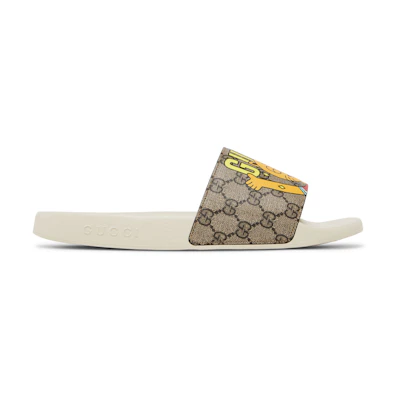 Pablo Delcielo Gucci GG Supreme Slide 'Cat'
