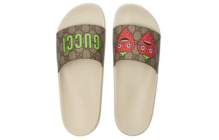 Lookbook Pablo Delcielo x Gucci GG Supreme Slide 'Stroberi' 699303-U1F00-8462
