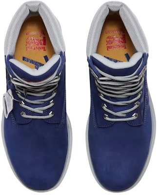 Pabst Blue Ribbon x Timberland 6 Inch Soft Toe Waterproof Work Boot 'Blue' TB0A6413-ES2 Lookbook Pabst Blue Ribbon x Timberland 6 Inch Soft Toe Waterproof Work Boot 'Blue' TB0A6413-ES2