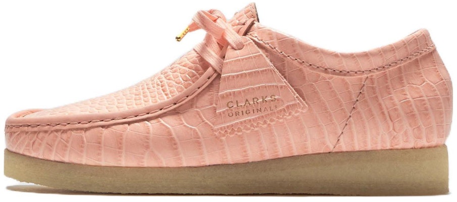 Packer Shoes x Clarks Wallabee 'Pink Croc' Sepatu Sneakers Coklat Muda 261-68849 Buy Packer Shoes x Clarks Wallabee 'Pink Croc' Sepatu Sneakers Coklat Muda 261-68849