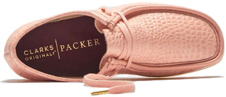 Lookbook Packer Shoes x Clarks Wallabee "粉色鳄鱼" 261-68849