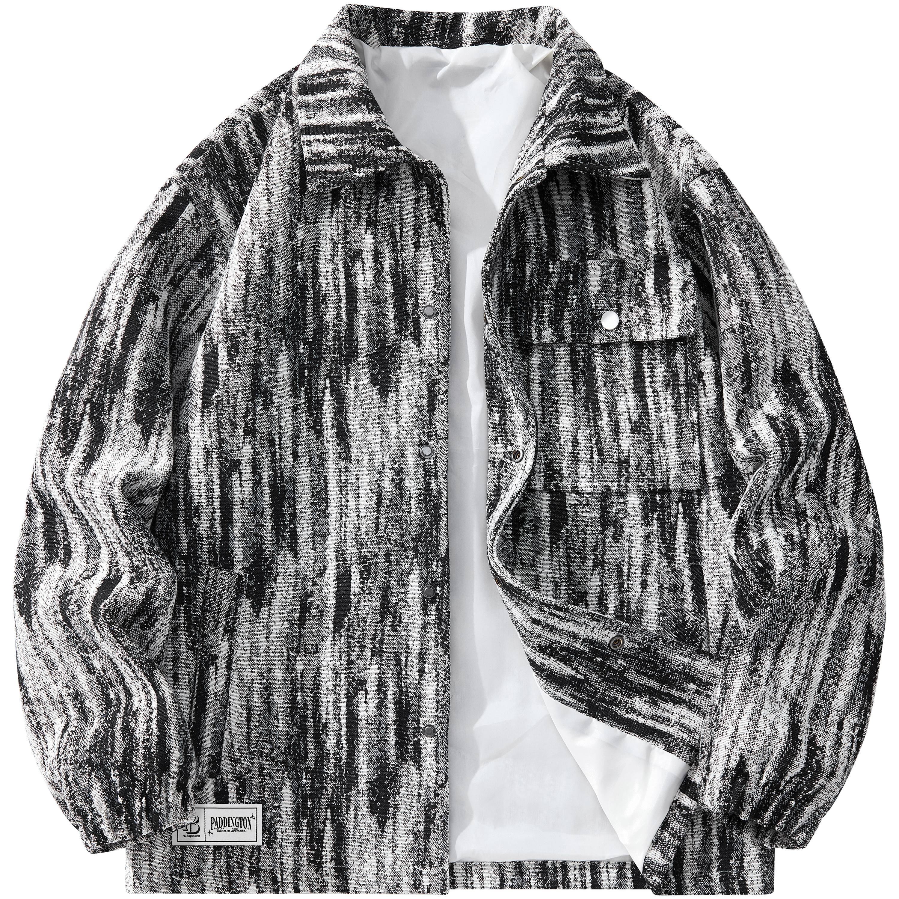 Paddington Bear Dopamine Tie-Dye Winter Jacket Unisex Casual Thick Coat 016PD1011T