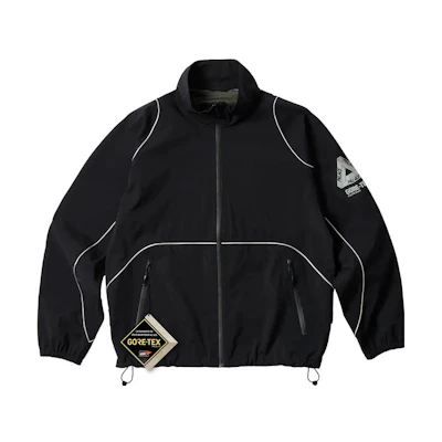 PALACE 2023 Summer GTX S-Lite Black Jacket Unisex Logo Print Zip-Up P24JK100