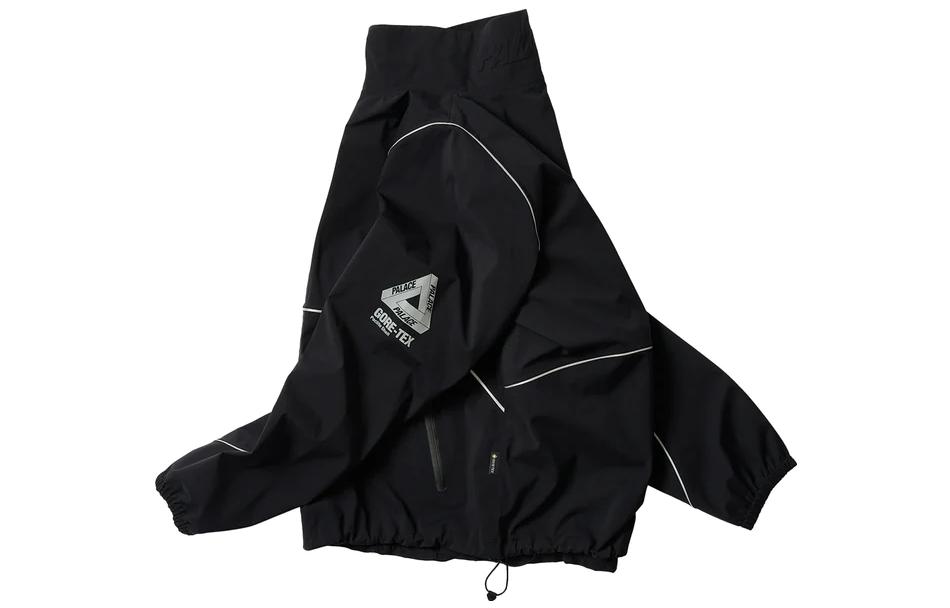 PALACE 2023 Summer GTX S-Lite Black Jacket Unisex Logo Print Zip-Up P24JK100 圖 5