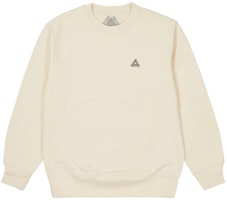 PALACE 2023 Summer Sofar Crew Soft White Sweatshirt Unisex Minimal Logo Beige. P24CW011 PALACE 2023 Summer Sofar Crew Soft White Sweatshirt Unisex Minimal Logo Beige. P24CW011