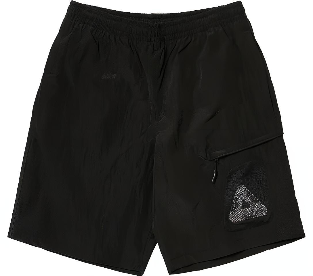 palace-2023-summer-y-ripstop-shell-logo-print-black-casual-shorts-unisex-p24-st-044