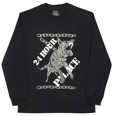 Palace 24 Hour Longsleeve Black Buy Palace 24 Hour Longsleeve Black