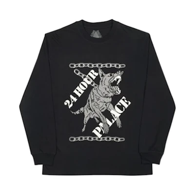 Palace 24 Hour Longsleeve Black